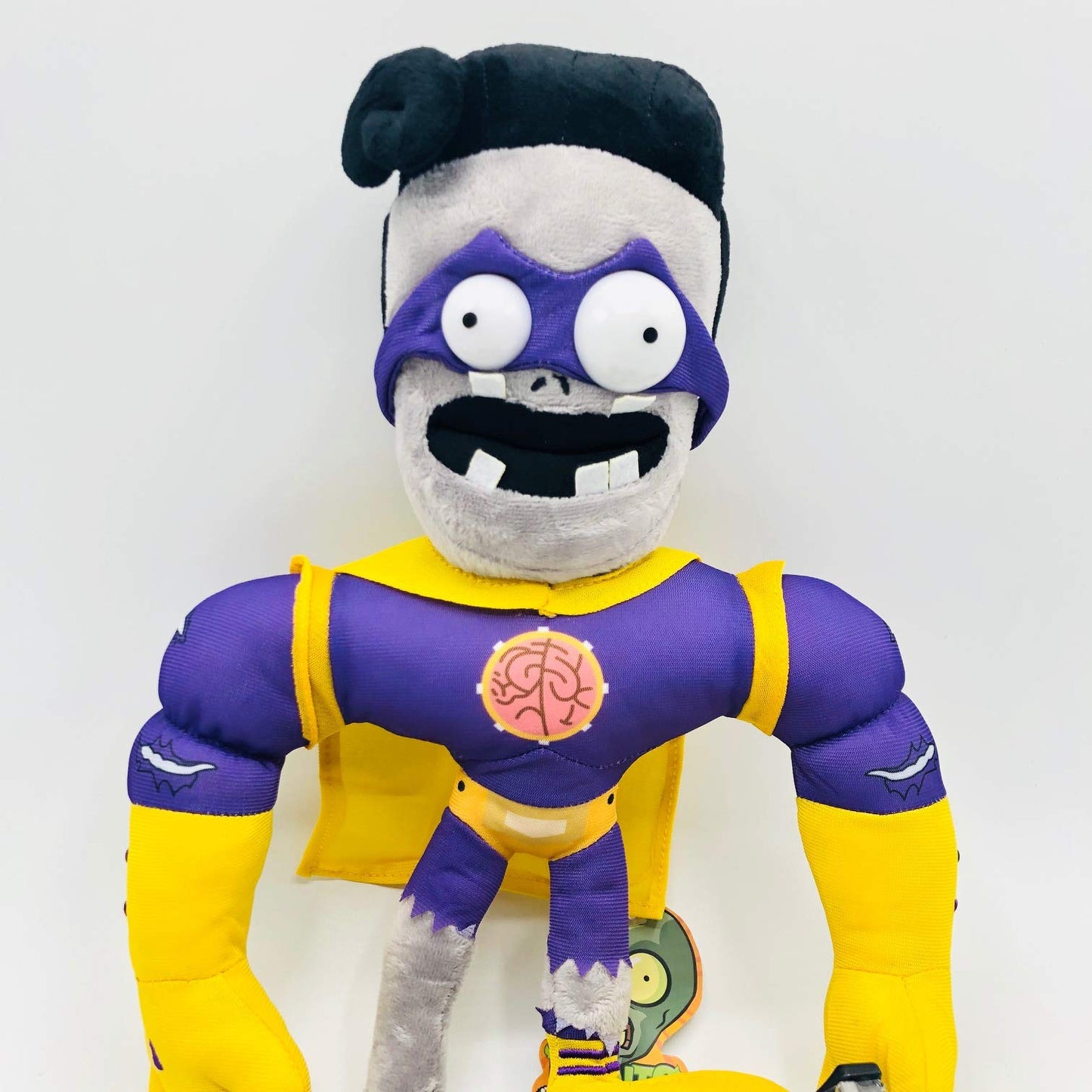Plants Vs Zombies Gw2 - Super Brainz Pvz Zombie Plush Toy Stuffed Soft Doll 12'' (Super Brainz)