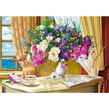 Trefl 1000 Piece Jigsaw Puzzle  Flowers in The Morning