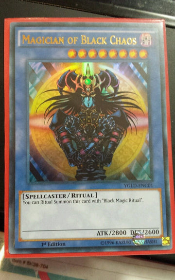 Magician Of Black Chaos - Ygld-Enc01 - Ultra Rare - 1St Edition