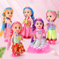 Jing Show Bussiness 10 Sets Doll Clothes For 3 Inch Mini Doll ,Include 10 Pieces Girl Mini Dolls, 10 Sets Handmade Doll Clothes And 10 Pairs Of Doll Shoes