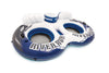 Intex River Run II Sport Lounge Inflatable Water Float, 951/2" x 62", Multi-colored, 2 Rider, Model 58837EP