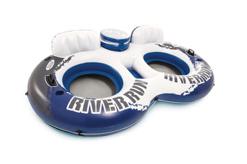 Intex 58837Ep River Run Ii Sport Lounge, Inflatable Water Float, 951/2' X 62'