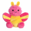 Aurora Adorable Palm Pals Astrid Rosy Maple Moth Stuffed Animal - Fun Collectible Plush for Kids and mature-themed Collectors - Perfect for Decorating Rooms and Birthday Gifts - Pink 5 Inches