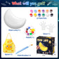 Paint Your Own Moon Lamp Kit, Diy Moon Night Light Art Toys Arts And Crafts For Kids 8-12, Creative School Classroom Craft Activities, Art Supplies Birthday Gifts For Boys Girls 3 4 5 6 7 8+ Year Old