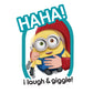 Just Play Illumination’S Minions: The Rise Of Gru Laugh & Giggle Bob Plush, Kids Toys For Ages 3 Up