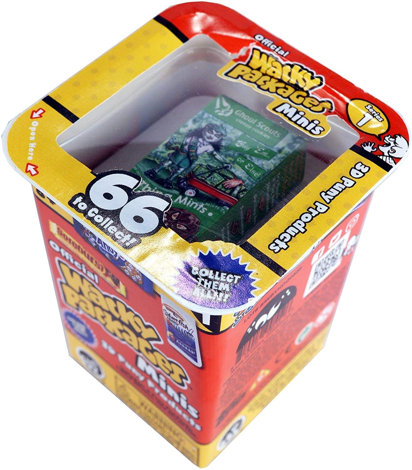 Wacky Packages Minis 5 Pc Blind Box Series 1, Multi