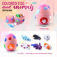 HyBaiS Mystery Mini 3D Printed Articulated Animal Figurines Set with Egg,Little Cute Animals Pocket Pet,3D Animals Toys,3D Print