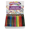 Colorations STUBPEN Stubby Chubby Colored Pencils for Kids - Set of 48
