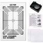 Luxiv Card Grading Centering Tool Kit, Card Center Tool With 30X Magnifying Implement, 2 Pcs Clean Cloth, Centering Guide Center