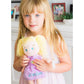Dibsies Personalized Butterfly Snuggle Doll - 15 Inch (Red)
