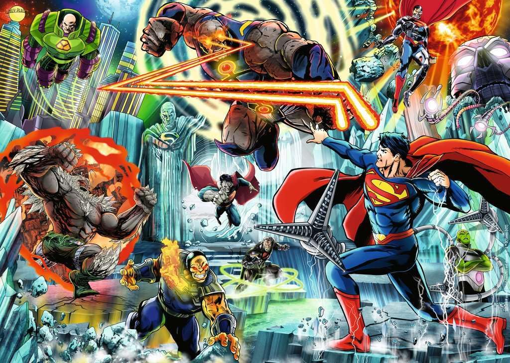 Ravensburger DC Collector's Edition Superman 1000 Piece Jigsaw Puzzle for mature-themeds - 12000245 - Handcrafted Tooling  Made in Germany  Every Piece Fits Together Perfectly