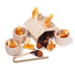 MONT PLEASANT Sorting Stacking Wooden Toys for Toddlers, Squirrel Montessori Toys Toddler Sensory Bin Tool Toy, Wood Squirrel To