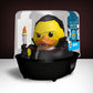 TUBBZ Rubber Duck - First Edition Dracula Cosplaying Vinyl Figure, Polyvinyl Chloride, Model NS4894, Color: Dracula
