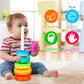 Byfwh Spinning Stacking Toys For Babies 12+ Month Ring Stacker Stacking Toys For Toddlers 1-3 Montessori Toys,Educational Learni