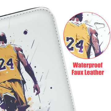 400 Pockets Basketball Card Binder for Basketball Trading Cards Collectors Portable Waterproof Card Storage Bag with Removable Sleeves Compatible with Sports Cards