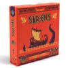 Envy Born Games Sirens Board Game - Greek Mythology Theme, 1-2 Players, Easy to Learn, Travel Size, Blue/Green, Model 232069