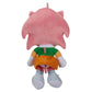 Sonic The Hedgehog 7-Inch Plush Collectible Figure - Amy, Soft Plush Material, Model 400704-24PB
