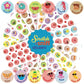 Joyful Artistry Scratch And Sniff Stickers, 72 Sheets, 12 Different Scents, Reward Stickers For Kids, Smelly Stickers, Scented S