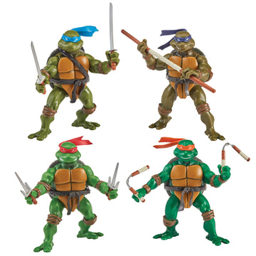 Teenage Mutant Ninja Turtles: Classic 4 2003 Turtles 4-Pack Figure Bundle