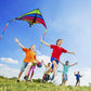 Mint'S Colorful Life 2 Pack Delta Kites For Kids & Adults, Extremely Easy To Fly Kite, Best Kite For Beginner(Green & Rainbow)