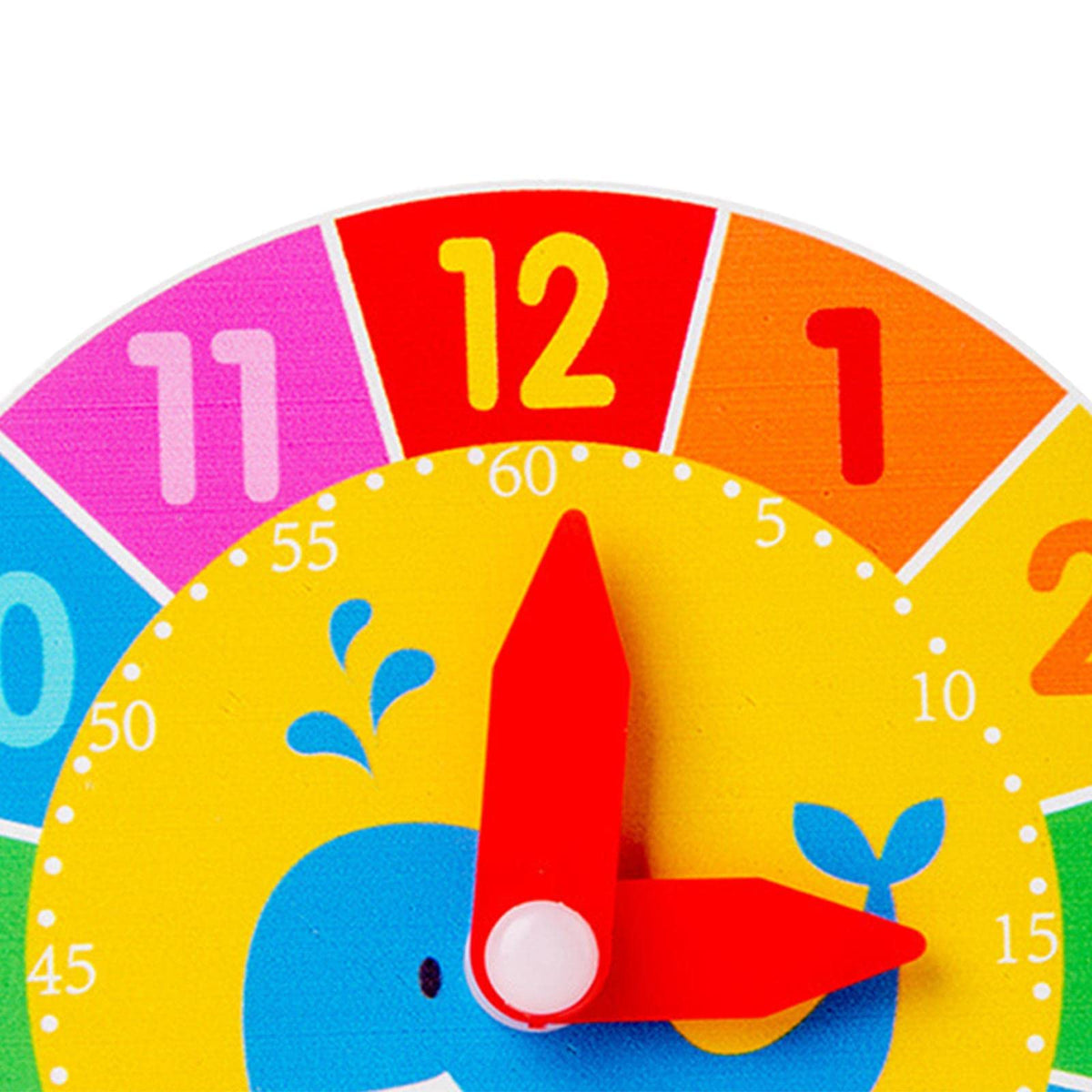 Atorse Sensory Board Toy Parts Early Education Toys For Cognition Games Unisex Clock Yellow|Baby | Toys For Baby | Developmental