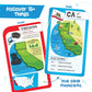 Imagimake Mapology USA Flash Cards | Learn United States Along with Flags and State Shapes | Ages 8-12 | Foam Jigsaw Puzzle  Fun Facts  Educational Toy for Kids | Gift for Christmas and Birthdays