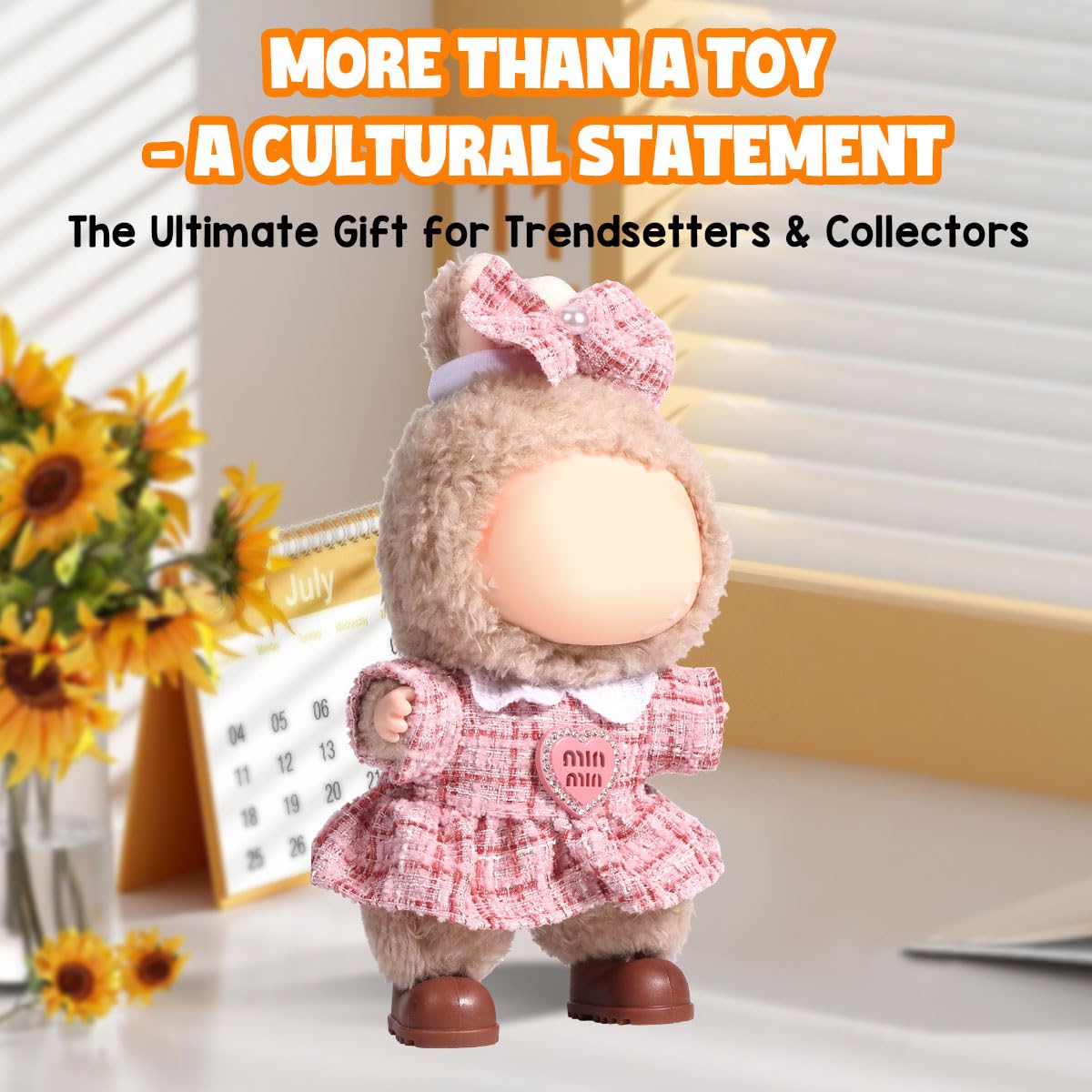 AICase for Labubu Clothes/for Labubu Outfits Clothes Set for 17cm Lububu Doll 2 Piece enhanced Dresses Set elegant Clothing for LA BUBU Girls Stylish Adorable Dolls Clothes Accessories (No Doll)_01