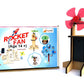 Stepstodo Rocket Style Standing Electrical Fan Making Kit. Educational Science Experiment Kit For School Children. Physics, Mech