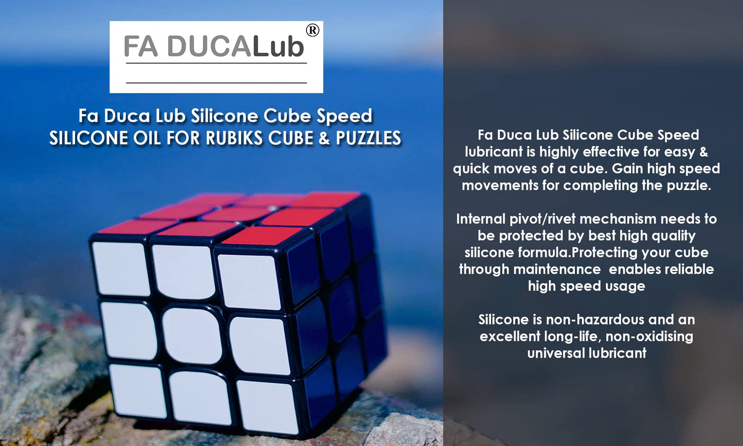 Fa Duca Lub Silicone Oil (30ml) for Cube and Puzzle