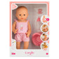 Corolle Drink And Wet Bath Baby Emma - 14    Girl Baby Doll With 3 Accessories - Bottle, Potty, And Pacifier - Really Drinks And