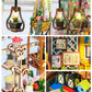 Ourmiao Book Nook Kit Garden House, Diy Miniature Book Nook Kits For Adults With Led Light, 3D Puzzle Bookshelf Decor Gift For T