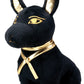 Summit Collection Black And Gold Ancient Egyptian Anubis Dog Puppy Plush Doll