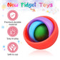 Yrissmiss Fidget Toys For Kids, Fidget Gyro For Adults, Gifts For Boys Girls Teens Kids Valentine'S Day Easter Basket Stuffers, Adhd Autism Stress Relief Finger Toys Classroom