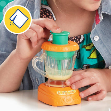 Baby Alive Magical Mixer Baby Doll Tropical Treat With Blender Accessories, Drinks, Wets, Eats, Brown Hair Toy For Kids Ages 3 A