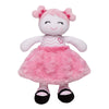 Baby Starters Plush 11 Inches Snuggle Buddy Baby Doll, Marisa With Chevron Stripes, Pink