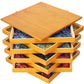 Premium Wooden Puzzle Sorting Trays Stackable – 10 X 10 Inch, Stackable Jigsaw Puzzle Organizer For Sorting Up To 2000 Pieces – Durable Puzzle Piece Sorter Trays For Puzzle Enthusiasts