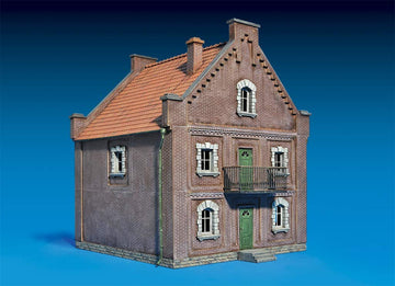 Miniart 1:72 Scale City Building Kit (Multi-Colour)