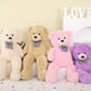 Morismos 39 Inch Giant Teddy Bear Stuffed Animals, Big Bear Plush Toy For Girlfriend Kids Christmas Valentine'S Day Birthday, Pu