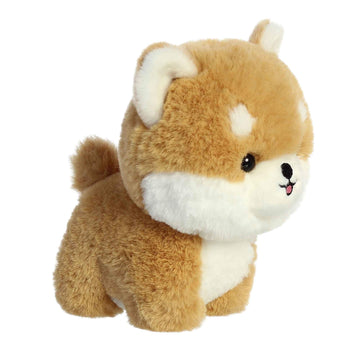 Aurora® Playful Teddy Pets™ Shiba Inu Stuffed Animal - Unique Design - Endless Play - Brown 6.5 Inches
