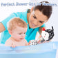 Fpvera Baby Soft Rattles Shaker: Infant Developmental Hand Grip Baby Toys, High Contrast Black And White Newborn Sensory Toys Rattle Toy 0 3 6 9 12 Months For Babies Boys Girls Shower Gift, 2Pcs