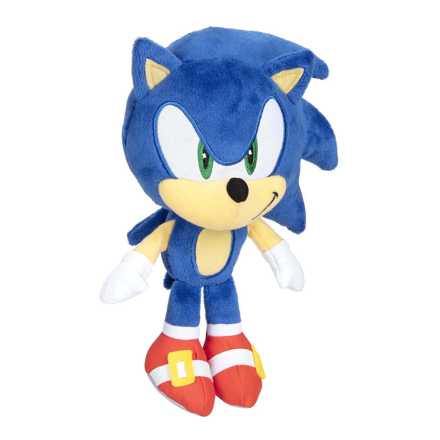 Sonic The Hedgehog Plush Toy - Modern Sonic 9-Inch Soft Fabric Collectible, Model 409344-24PB