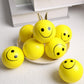 Lovestown 40Pcs Stress Balls Bulk, 2 Inch Smiley Face Stress Balls Mini Yellow Stress Relief Balls For Kids School Carnival Reward Party Bag