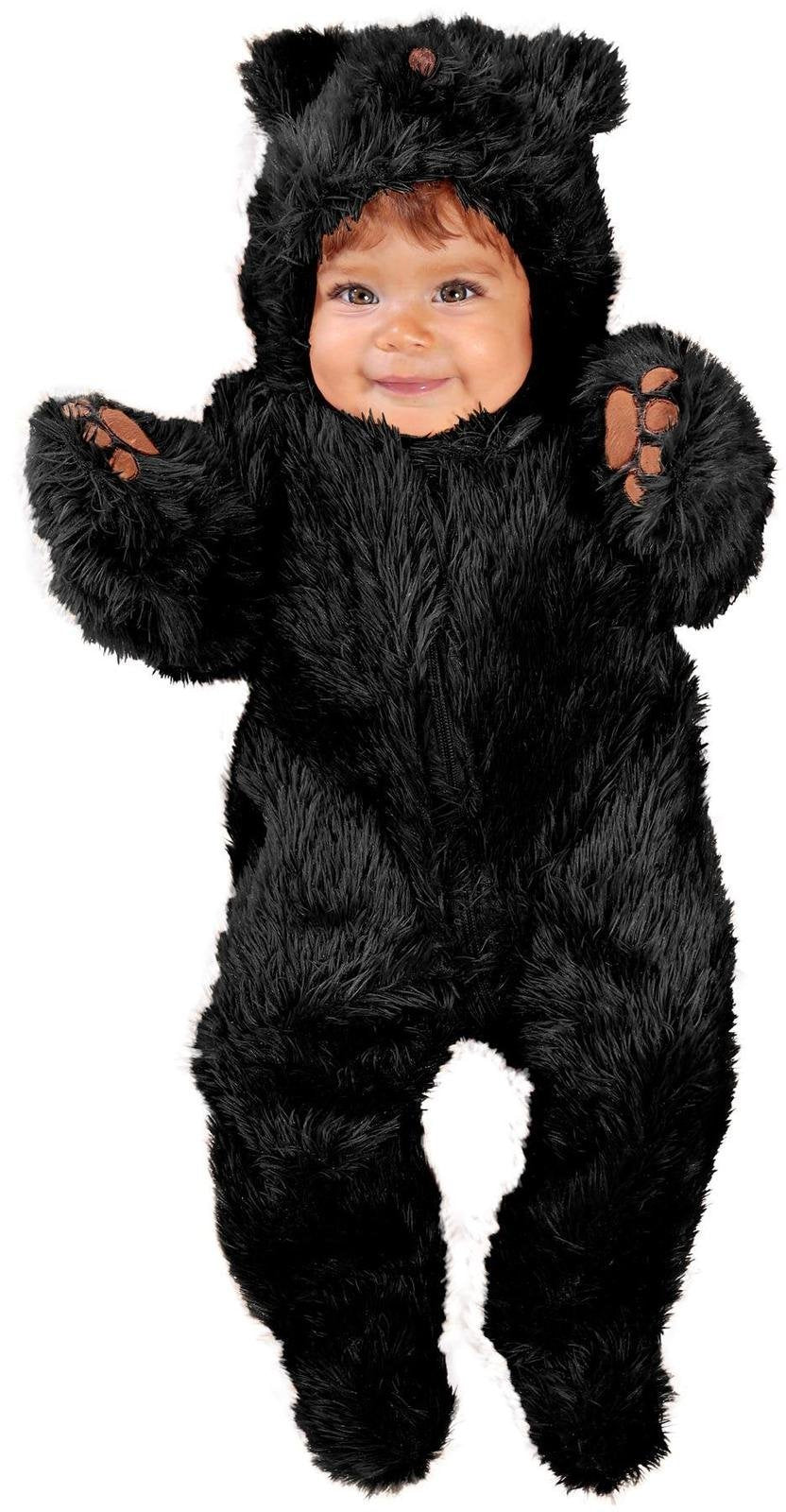 Princess Paradise Baby Girls Brooks The Bear, Black, Newborn