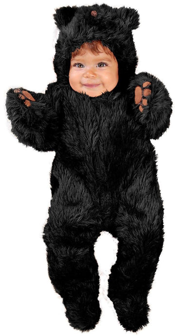 Princess Paradise Baby Girls Brooks The Bear, Black, Newborn