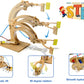 Pathfinders STEM Kit - Hydraulic Robotic Arm | Wooden Building Kit for Kids Ages 8-12 | Mechanical Engineering Toy | Hands-On ST