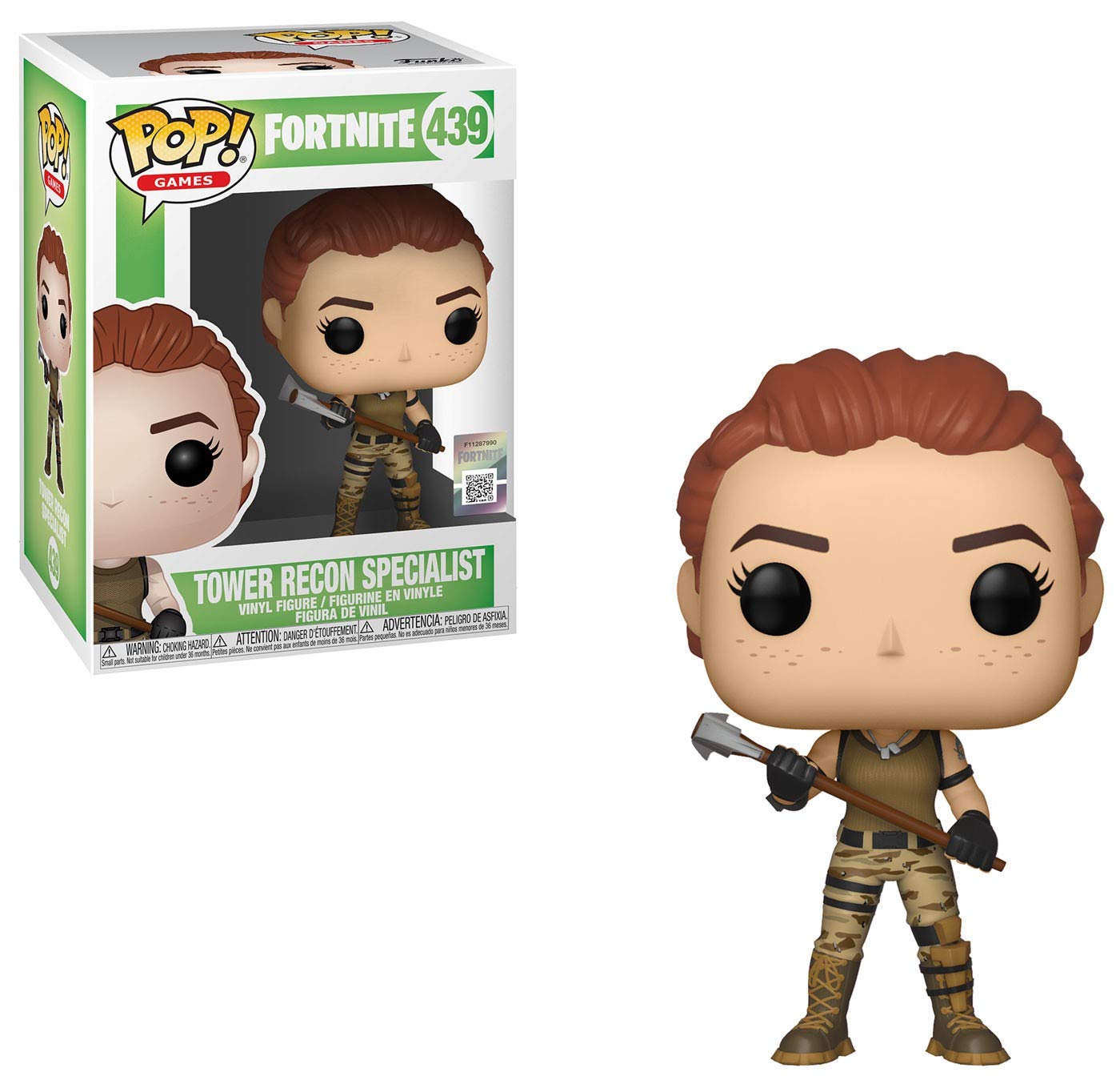 Funko Pop! Games: Fortnite - Tower Recon Specialist Collectible Figure, Multicolor