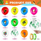 Zhanmai 50 Pcs Hawaiian Party Balloon Decorations, Aloha Tropical Luau Latex Balloons For Hawaiian Luau Party Summer Beach Birthday Tiki Bar Wedding Supplies (Cute Birds)