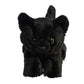 Aurora® Mini Flopsie™ Twilight Cat™ Stuffed Animal - Black, 8.5 Inches, Polyester, Small, Adorable Plush Toy for All Ages