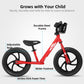 Joystar 14 Inch Balance Bike For Boys Girls 18Months-5 Years Old Push Bicycle Toddler Balance Bike 14' Gift Bike For Boys Girls Red