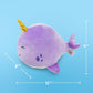 Snuggie Buggies Narwhal Stuffed Animal Ultra Soft Plush Cute Narwhal Toy Plushie Stuffed Animals For Kids